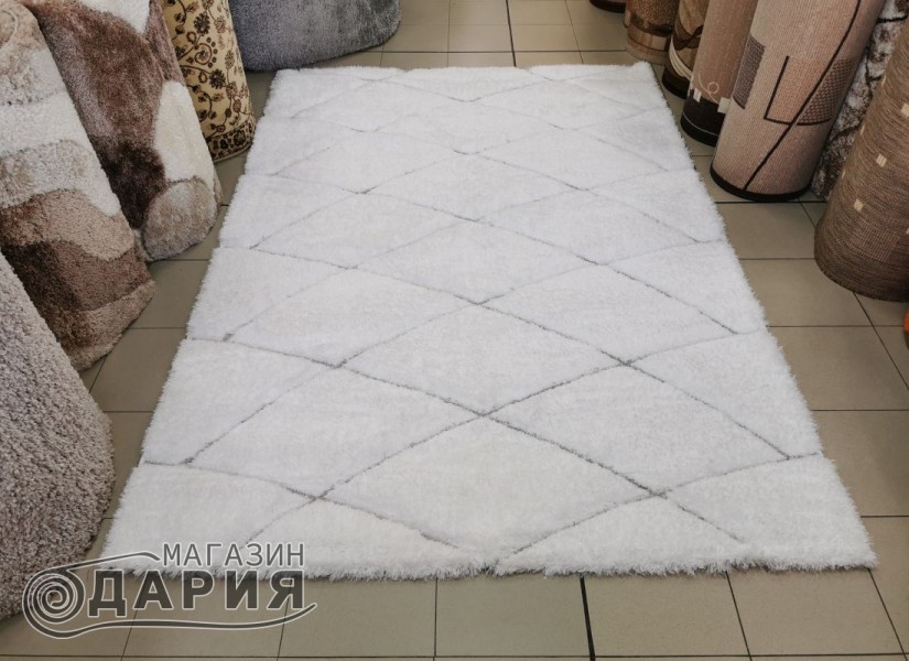 Килим 3D California 319 white